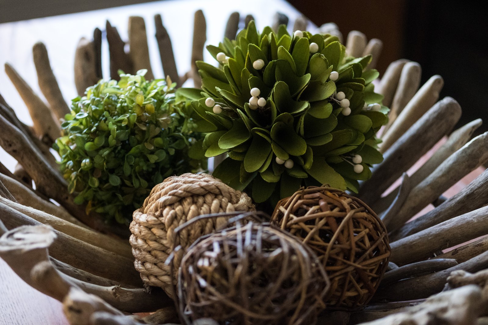 Cupa Restaurant Dining Centerpiece