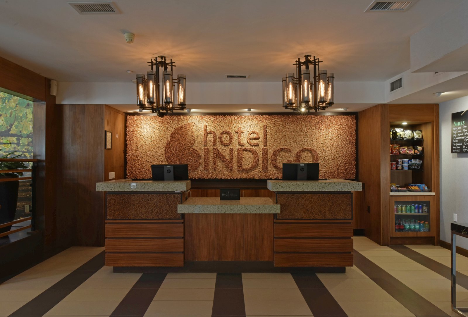Hotel Indigo Napa Valley Lobby Reception