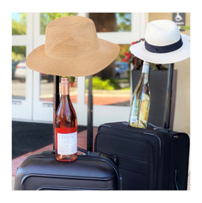 Wine Country Luggage and Wine Detail